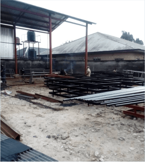 Gangway structure fabrication