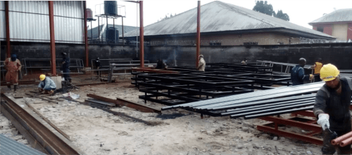 Gangway structure fabrication