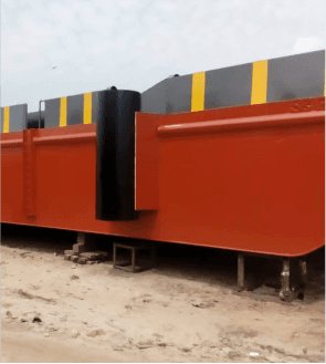 750 tons barge construction